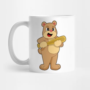 Bear Baseball Baseball bat Mug